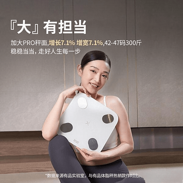 榜助你精准掌控身体数据美的、PICOOC、云麦等10款秤横评！开元棋牌网站2025年体脂称买哪个品牌好？十大品牌体脂称排行(图2)